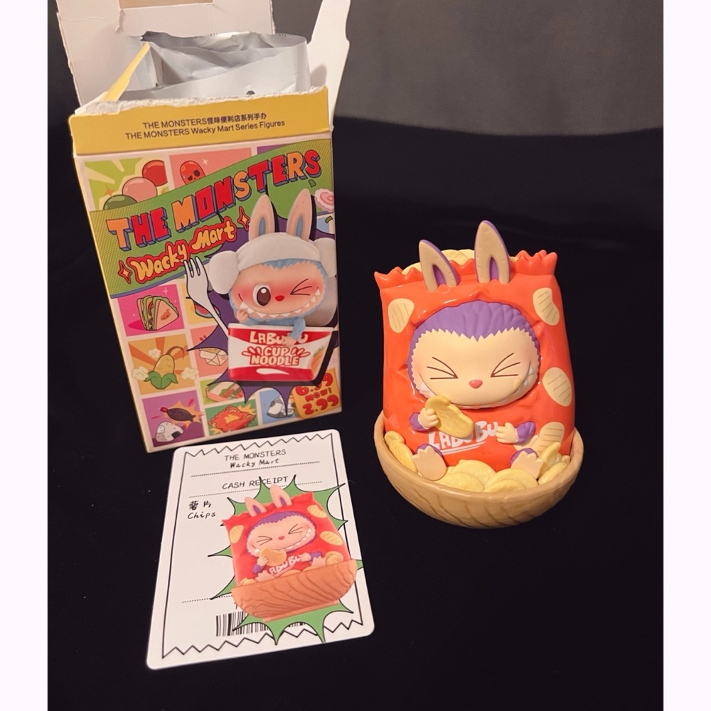 Wacky Mart The Monsters Pop Mart Confirmed Chips Figurine Labubu - Picture 7 of 9